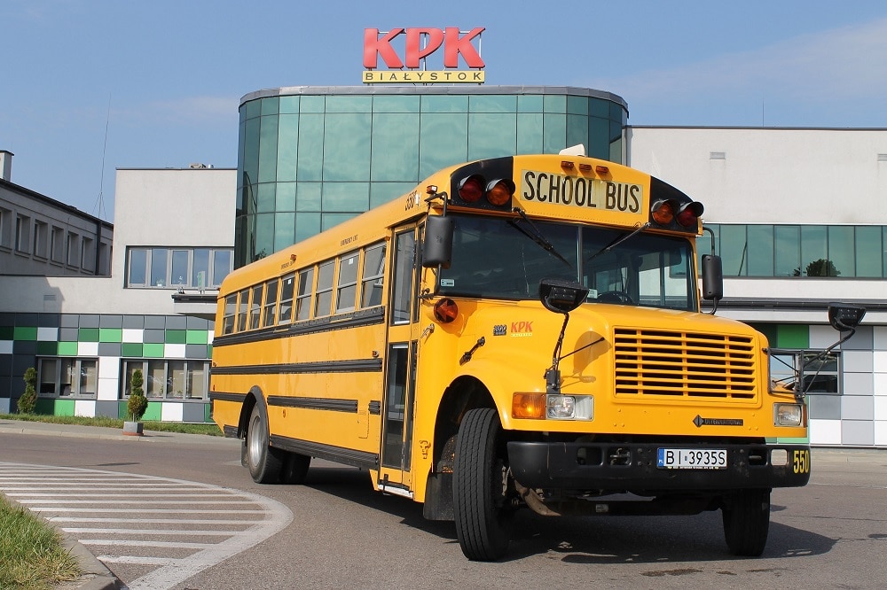 Zabytkowy autobus szkolny